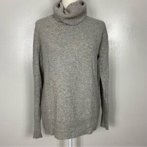 Wool/cashmere oversized t neck sweater Banana Republic